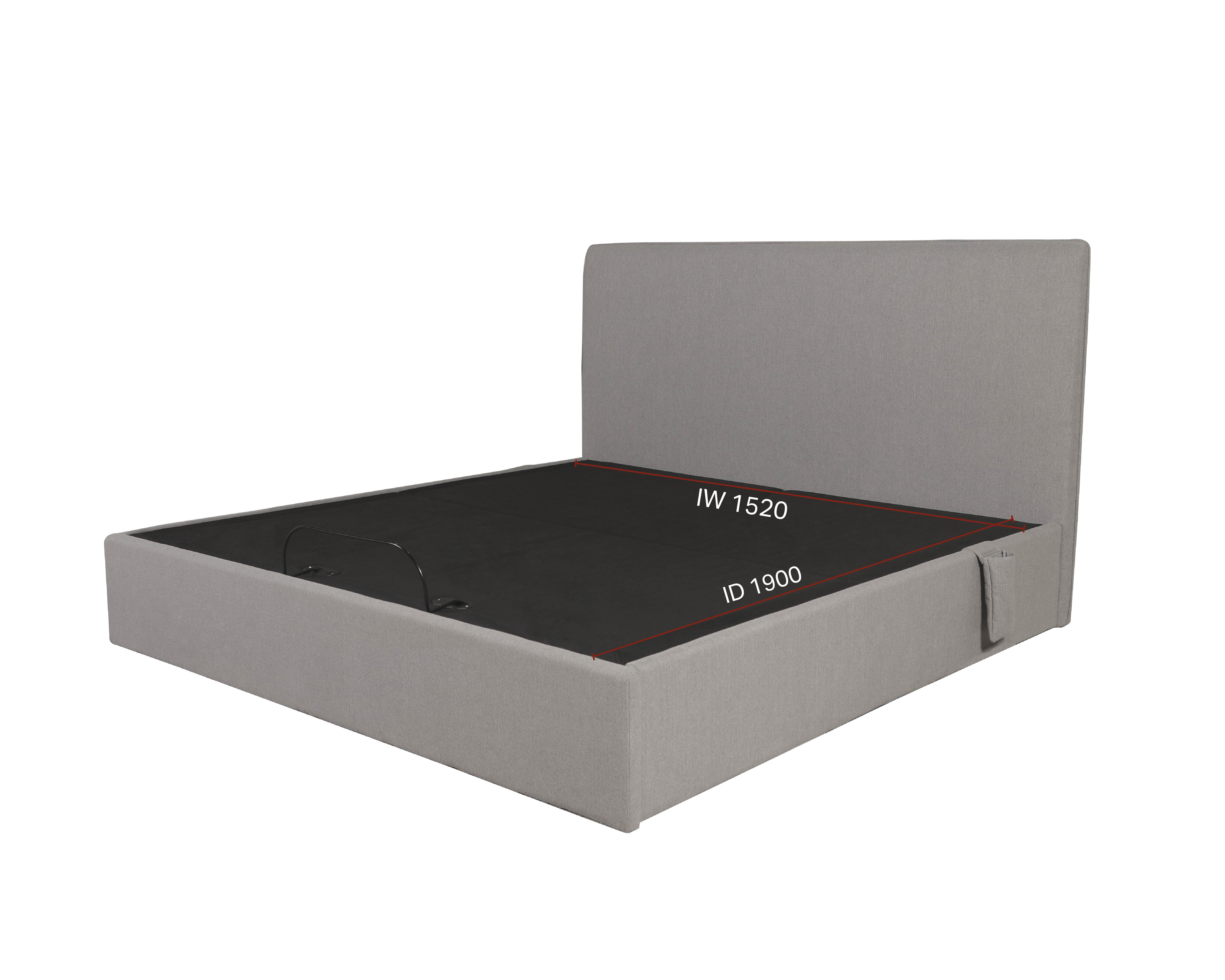 Benita Adjustable Bed Frame + Full board – Queen
